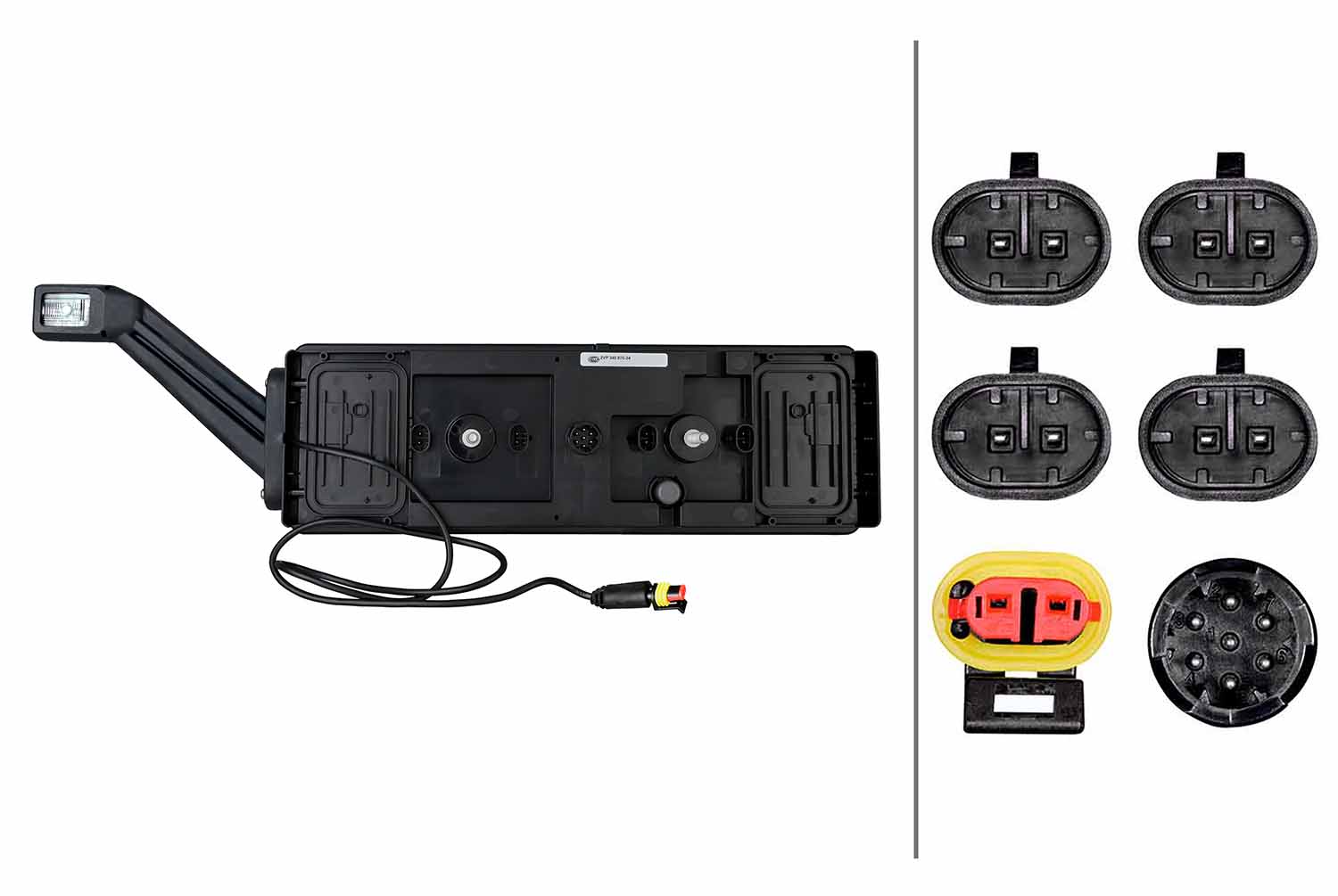 Ilustracja 2VP 340 970-341 HELLA lampa tylna zespolona