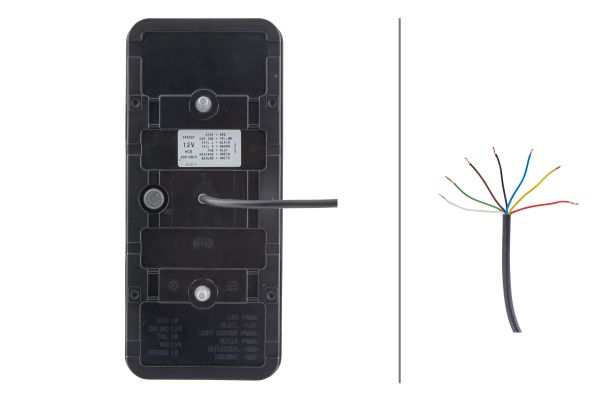 Ilustracja 2VP 345 900-421 HELLA lampa tylna zespolona
