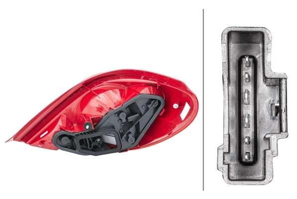 Ilustracja 2VP 354 039-011 HELLA lampa tylna zespolona