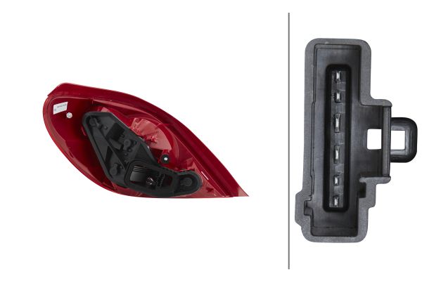 Ilustracja 2VP 354 039-021 HELLA lampa tylna zespolona