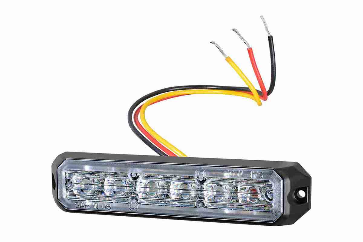 Ilustracja 2XD 012 160-901 HELLA światła ostrzegawcze