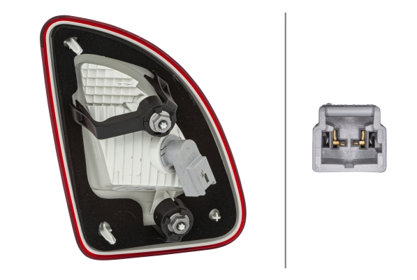 Ilustracja 2ZR 010 939-041 HELLA lampa tylna zespolona