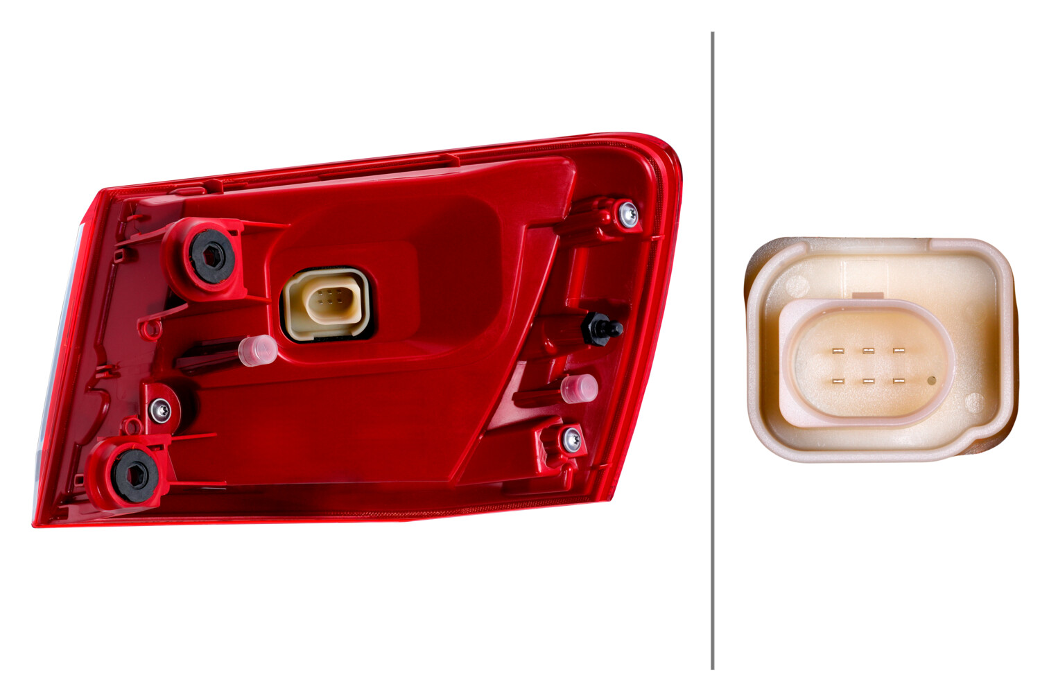 Ilustracja 2SD 354 890-051 HELLA lampa tylna zespolona