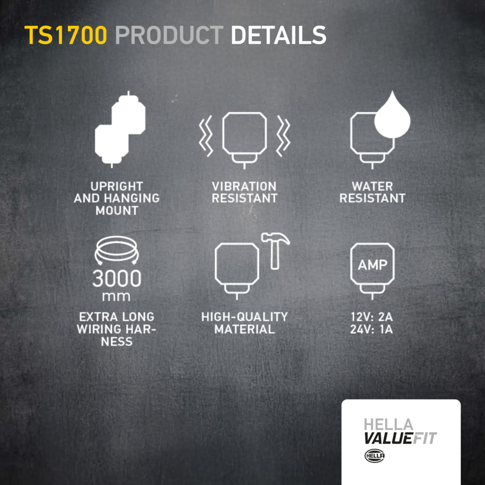 Ilustracja 1GA 357 110-012 HELLA oświetlenie pomocnicze