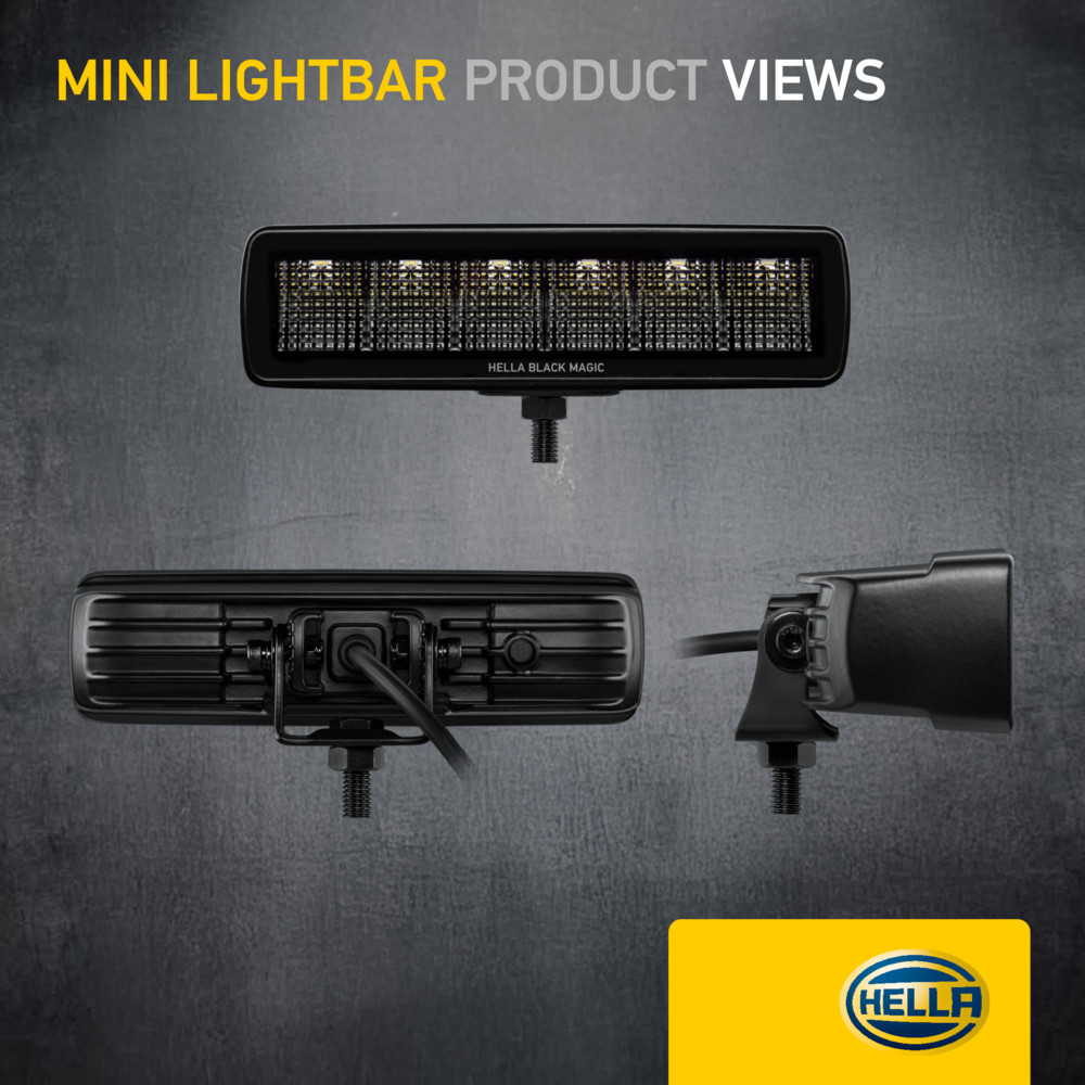 Ilustracja 1FB 358 176-201 HELLA reflektor dalekosiężny