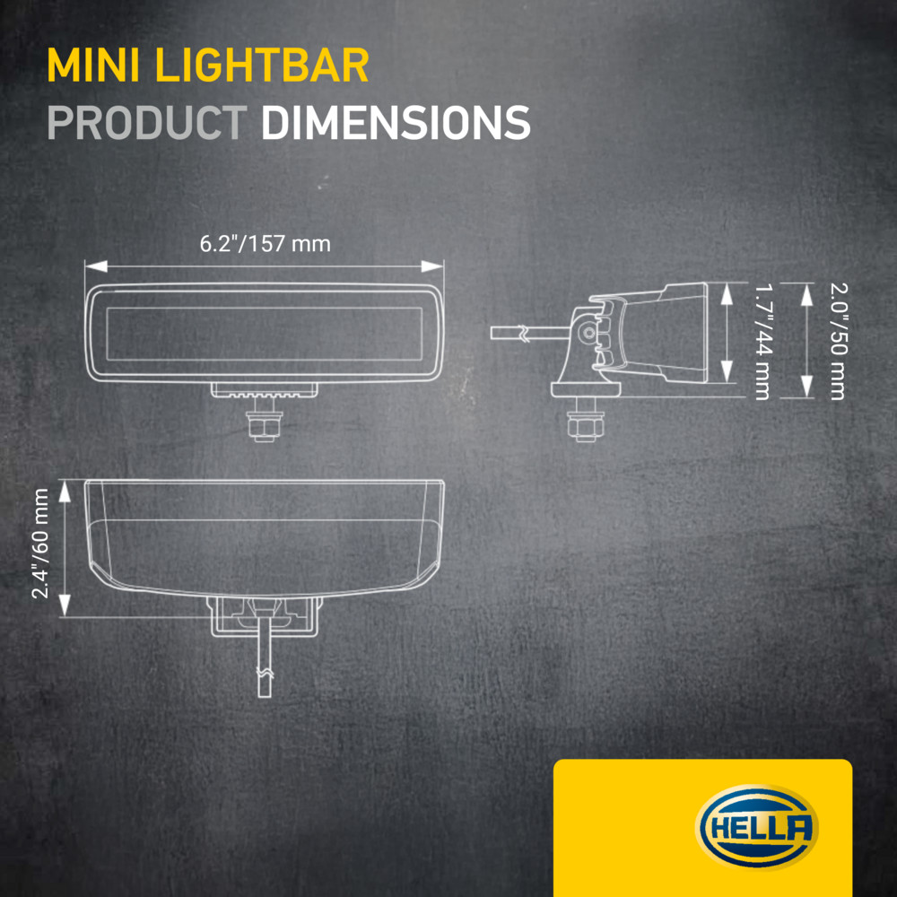 Ilustracja 1FB 358 176-211 HELLA reflektor dalekosiężny