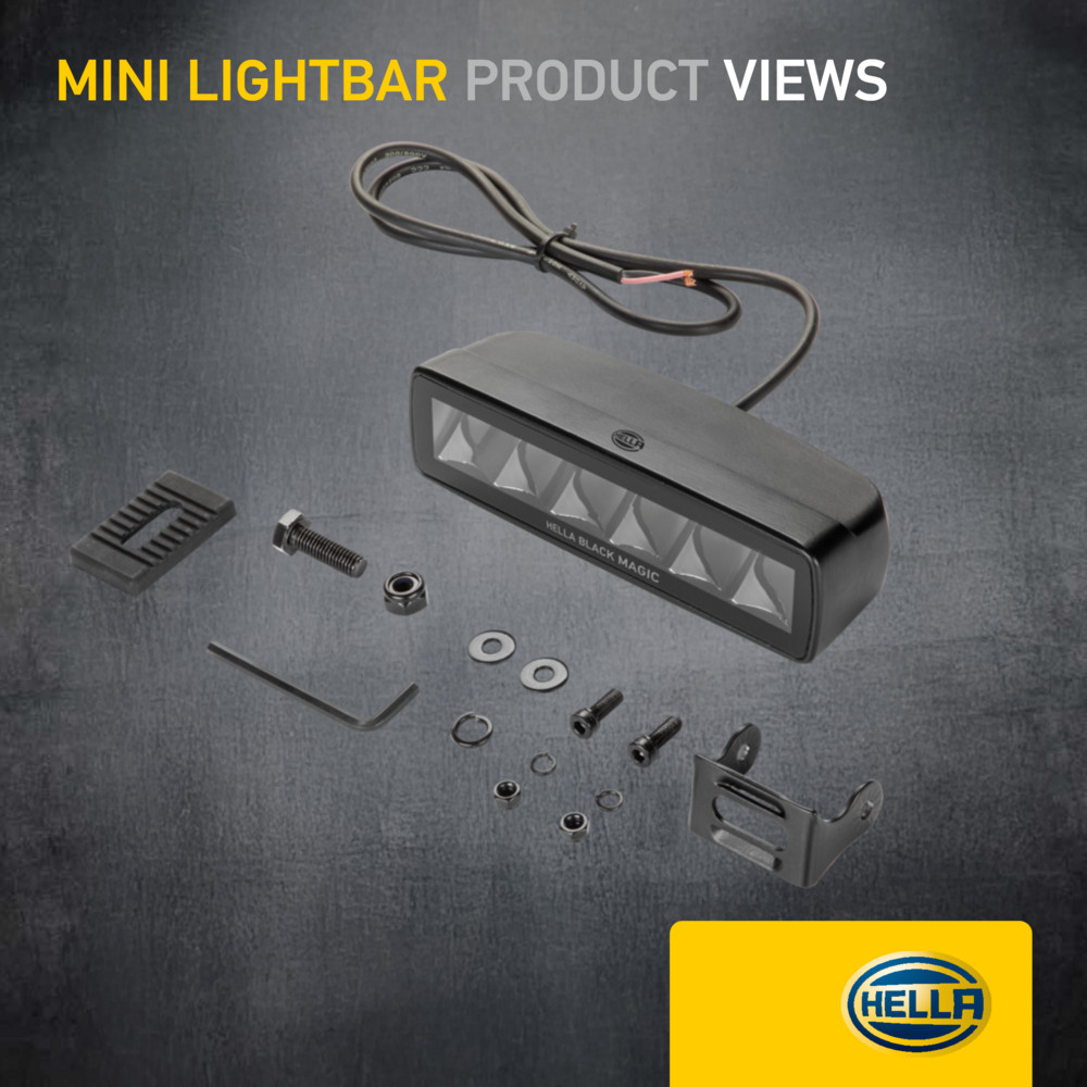 Ilustracja 1FB 358 176-211 HELLA reflektor dalekosiężny