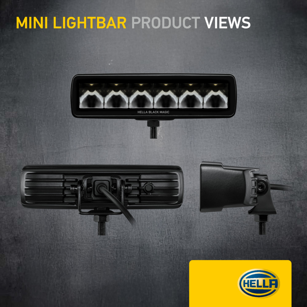 Ilustracja 1FB 358 176-211 HELLA reflektor dalekosiężny