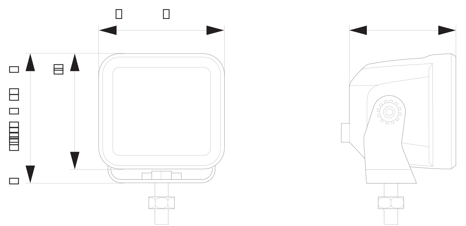 Ilustracja 1FA 358 176-801 HELLA reflektor dalekosiężny