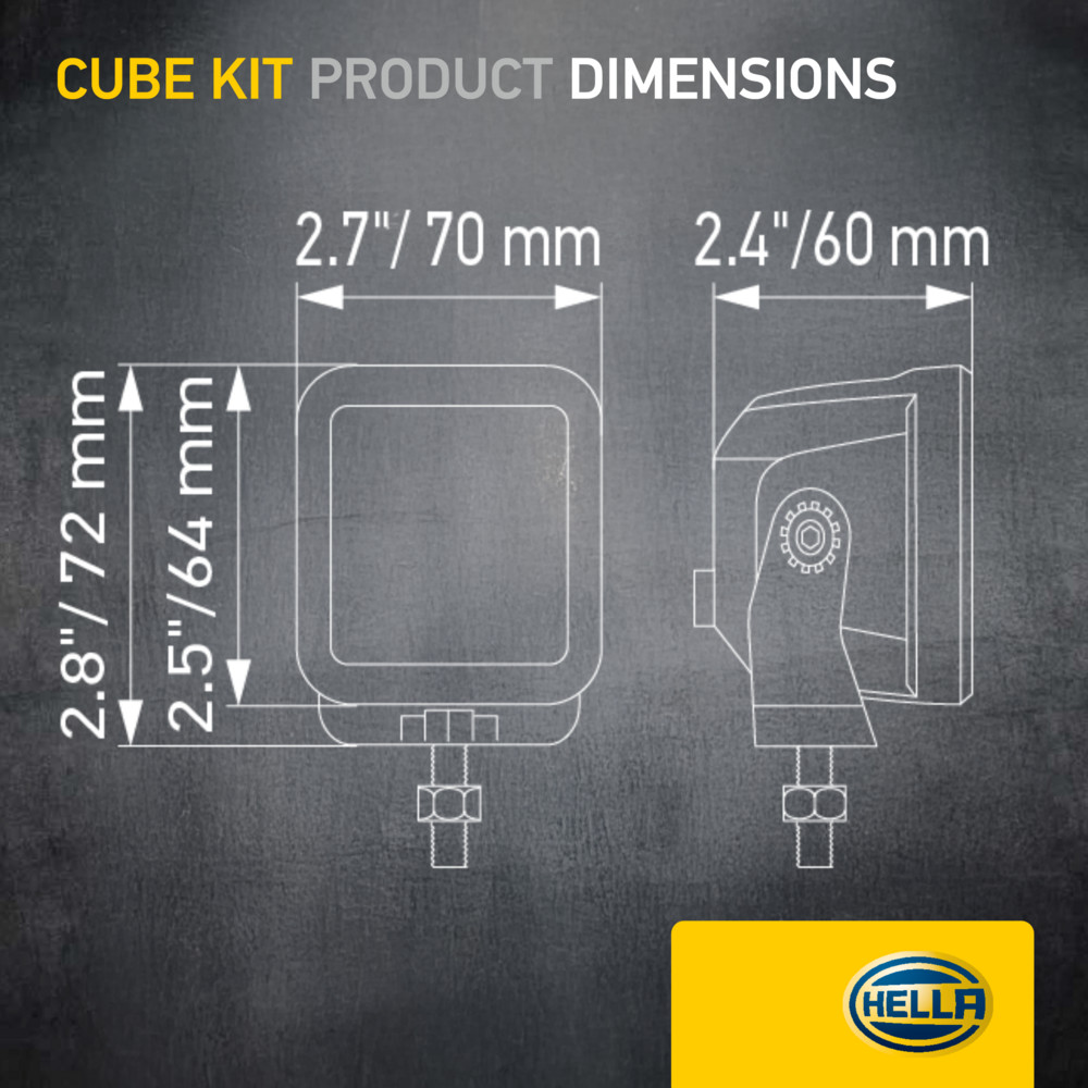 Ilustracja 1FA 358 176-801 HELLA reflektor dalekosiężny