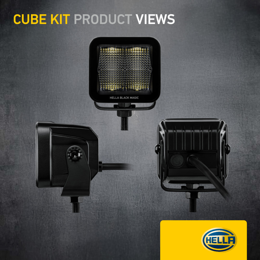 Ilustracja 1FA 358 176-801 HELLA reflektor dalekosiężny