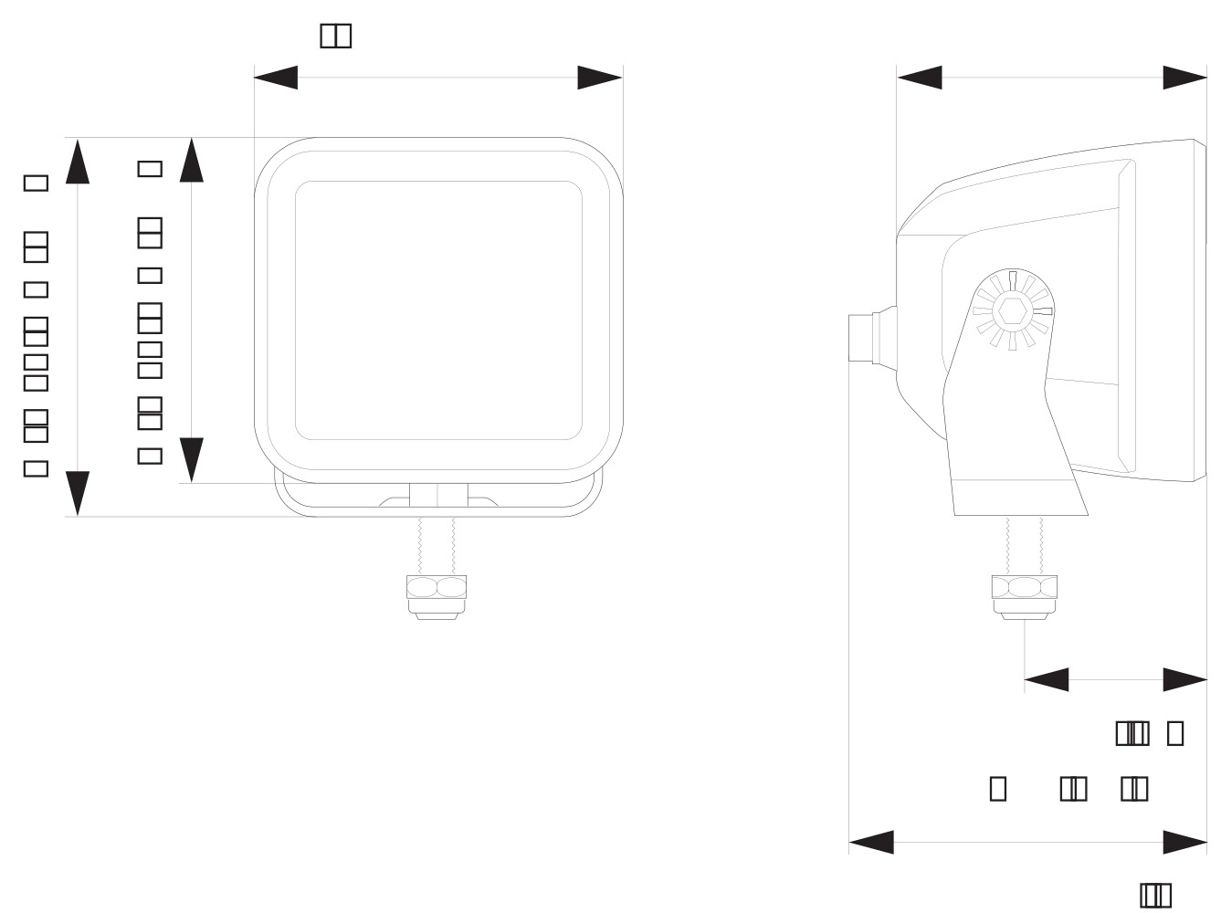 Ilustracja 1FA 358 176-811 HELLA reflektor dalekosiężny