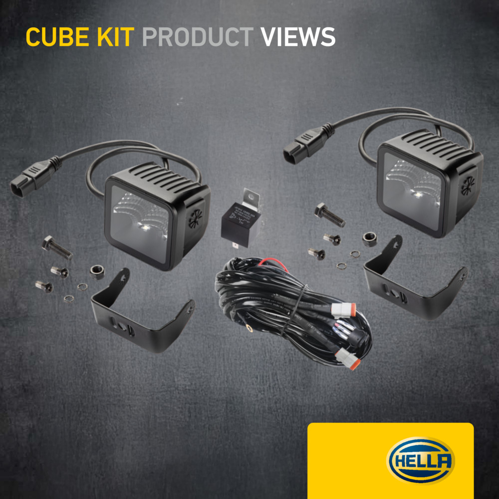 Ilustracja 1FA 358 176-811 HELLA reflektor dalekosiężny