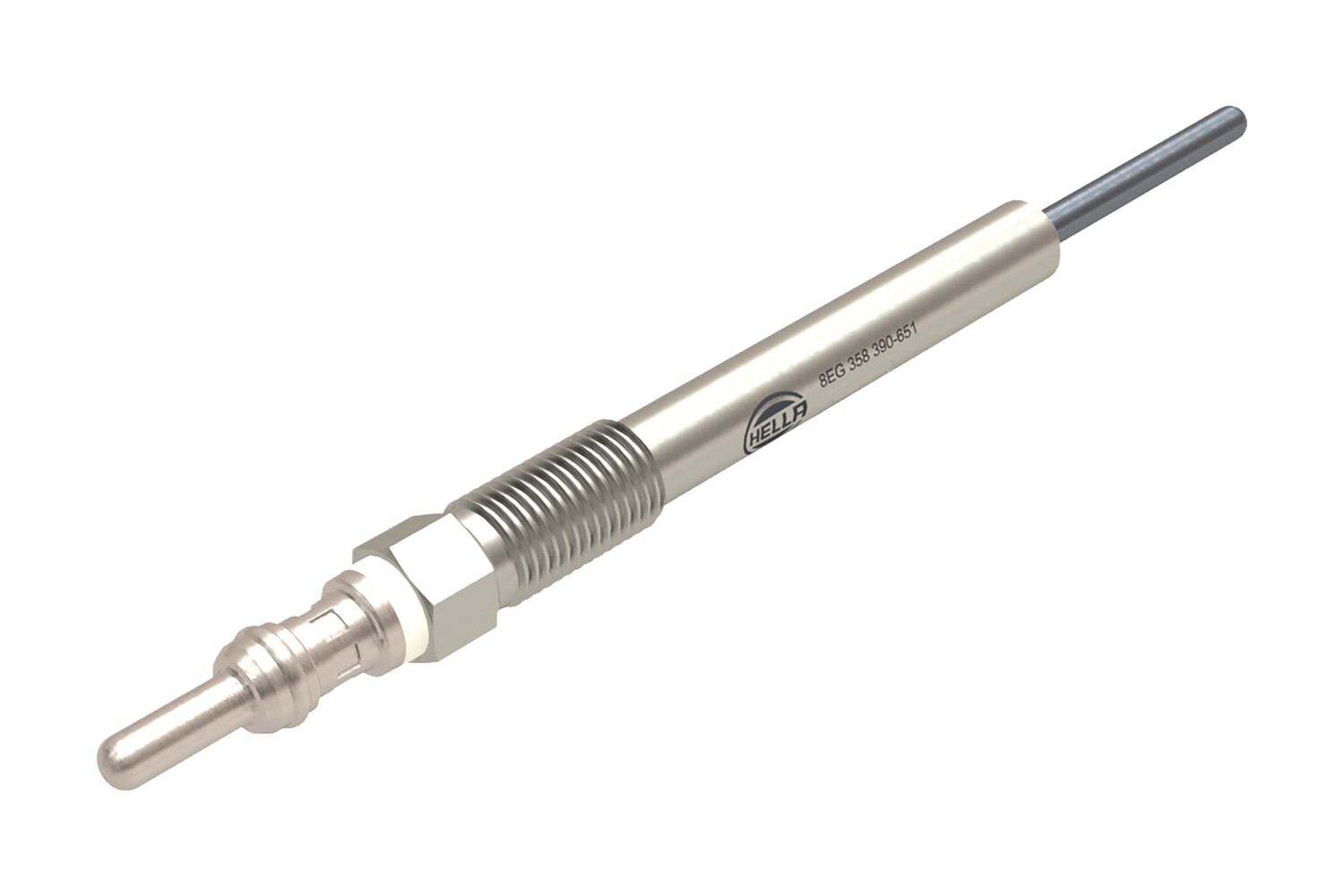 Ilustracja 8EG 358 390-651 HELLA świeca żarowa
