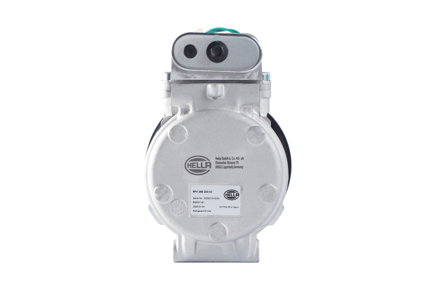 Ilustracja 8FK 366 200-021 HELLA sprężarka, klimatyzacja