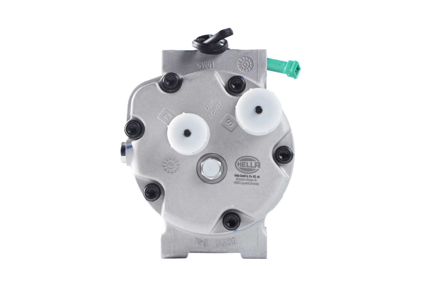 Ilustracja 8FK 366 200-801 HELLA sprężarka, klimatyzacja