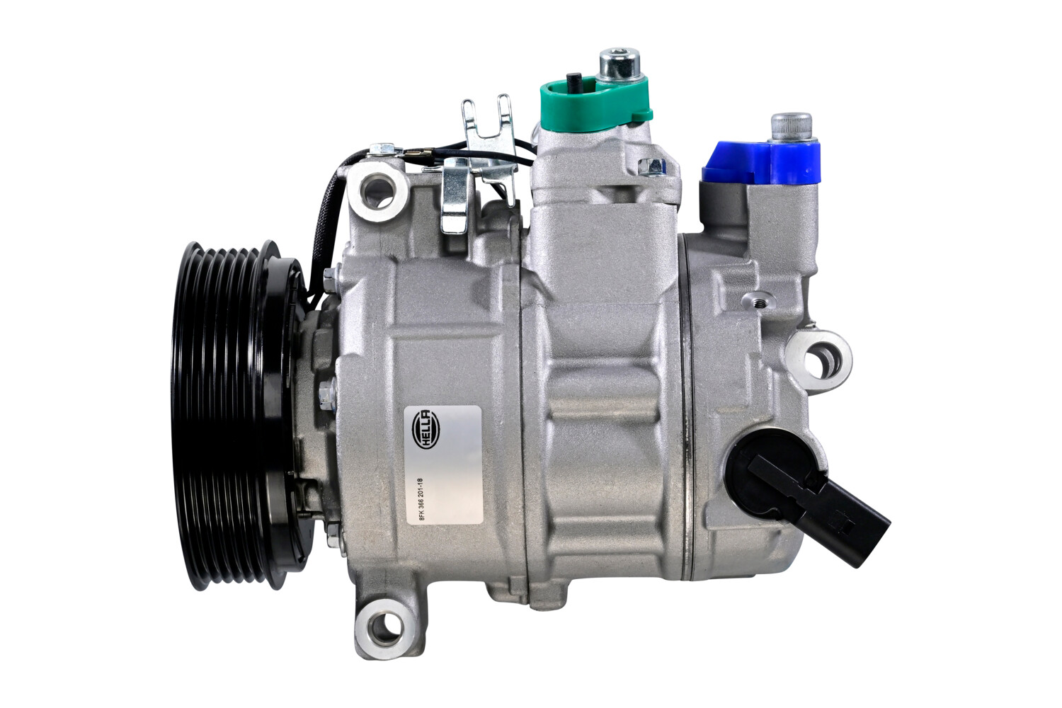 Ilustracja 8FK 366 201-181 HELLA sprężarka, klimatyzacja