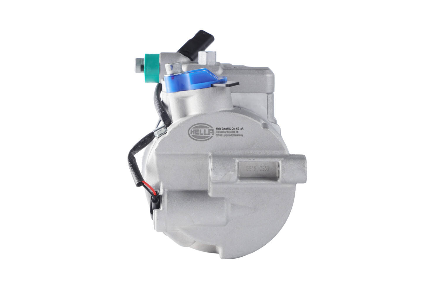 Ilustracja 8FK 366 201-861 HELLA sprężarka, klimatyzacja