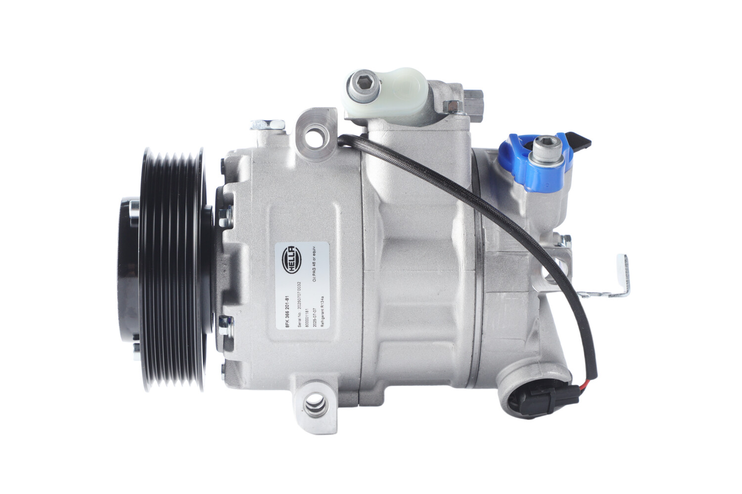 Ilustracja 8FK 366 201-811 HELLA sprężarka, klimatyzacja