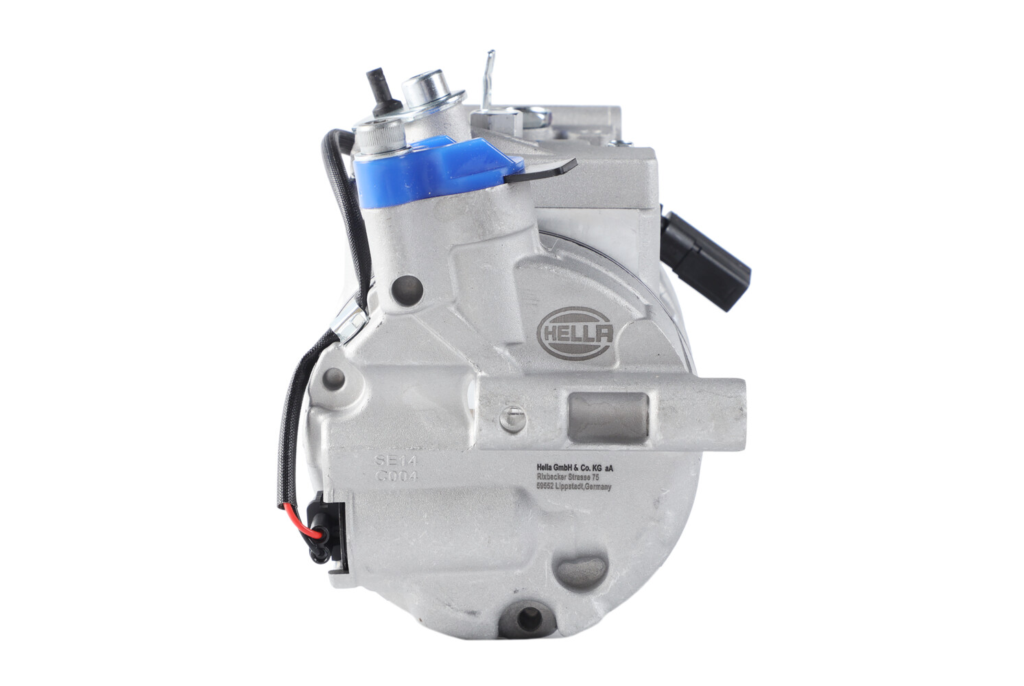 Ilustracja 8FK 366 201-821 HELLA sprężarka, klimatyzacja