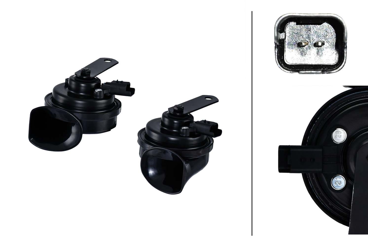 Ilustracja 3FH 012 010-161 HELLA klakson