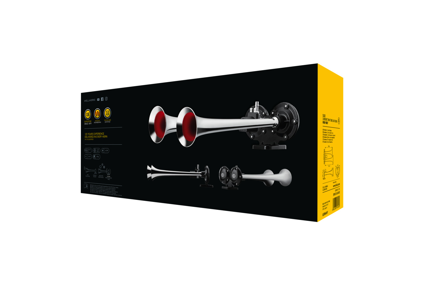 Ilustracja 3PB 013 410-061 HELLA fanfara