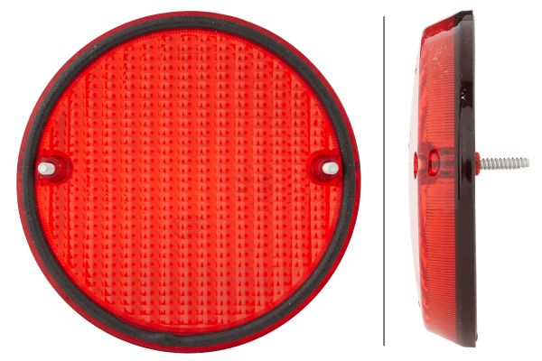 Ilustracja 9EL 101 353-001 HELLA szkło lampy, lampa przeciwmgłowa tylna