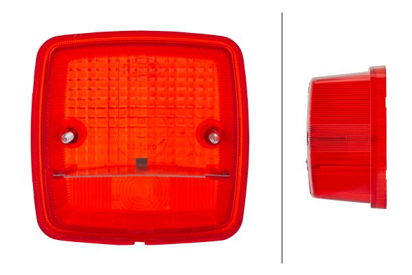 Ilustracja 9EL 115 003-035 HELLA szkło lampy, lampa tylna zespolona