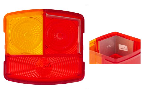Ilustracja 9EL 137 308-001 HELLA szkło lampy, lampa tylna zespolona