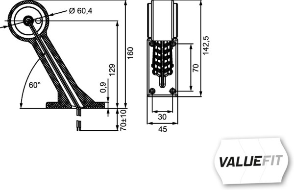 Ilustracja 2XS 357 004-031 HELLA światła obrysowe