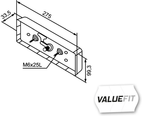 Ilustracja 2VP 357 019-001 HELLA lampa tylna zespolona