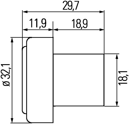 Ilustracja 2BM 340 825-321 HELLA dodatkowe lampy kierunkowskazów