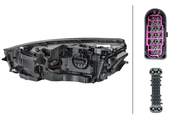 Ilustracja 1LX 011 869-341 HELLA reflektor