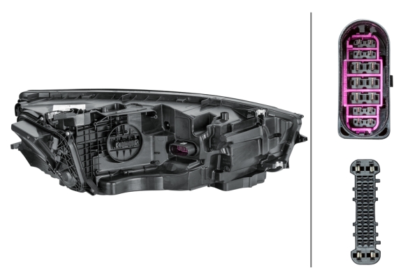 Ilustracja 1LX 011 869-331 HELLA reflektor