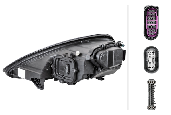 Ilustracja 1EX 011 099-161 HELLA reflektor