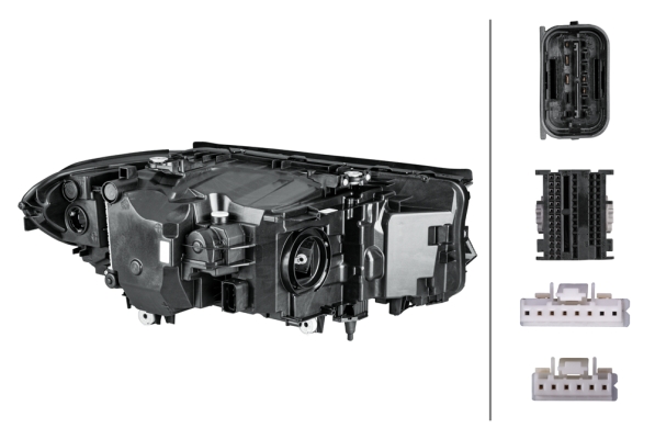 Ilustracja 1EX 354 836-151 HELLA reflektor