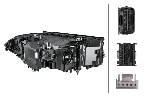 Ilustracja 1EX 354 836-051 HELLA reflektor