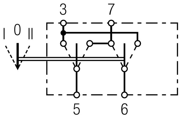 Ilustracja 6RH 007 832-481 HELLA przełącznik