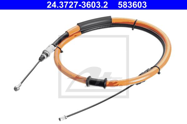 Ilustracja 24.3727-3603.2 ATE linka hamulca ręcznego