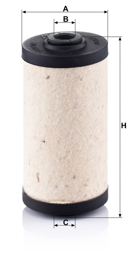Ilustracja BFU 707 MANN-FILTER filtr paliwa