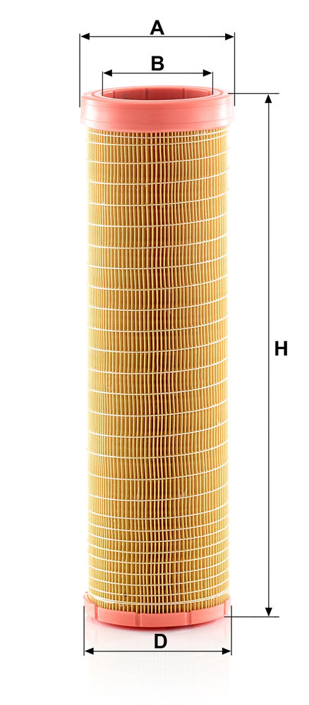 Ilustracja CF 15 116/2 MANN-FILTER filtr powietrza wtórnego
