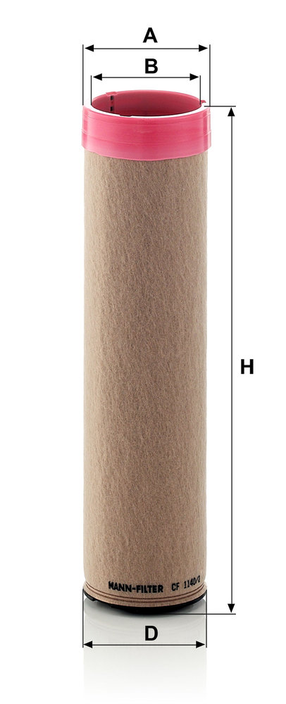 Ilustracja CF 1140/2 MANN-FILTER filtr powietrza wtórnego