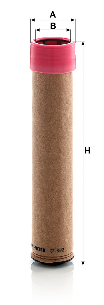 Ilustracja CF 65/2 MANN-FILTER filtr powietrza wtórnego