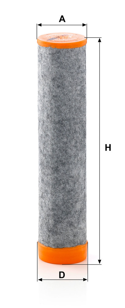 Ilustracja CF 7001 MANN-FILTER filtr powietrza wtórnego
