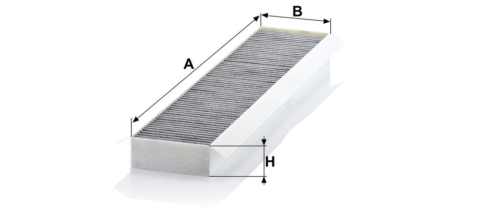 Ilustracja CUK 5141 MANN-FILTER filtr kabinowy