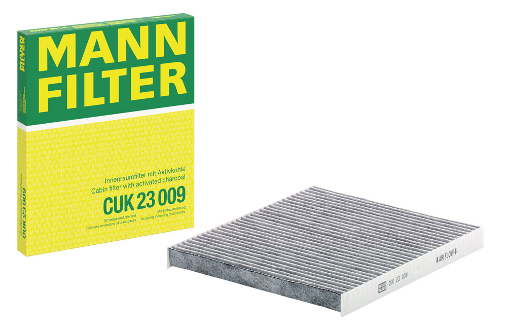 Ilustracja CUK 23 009 MANN-FILTER filtr kabinowy