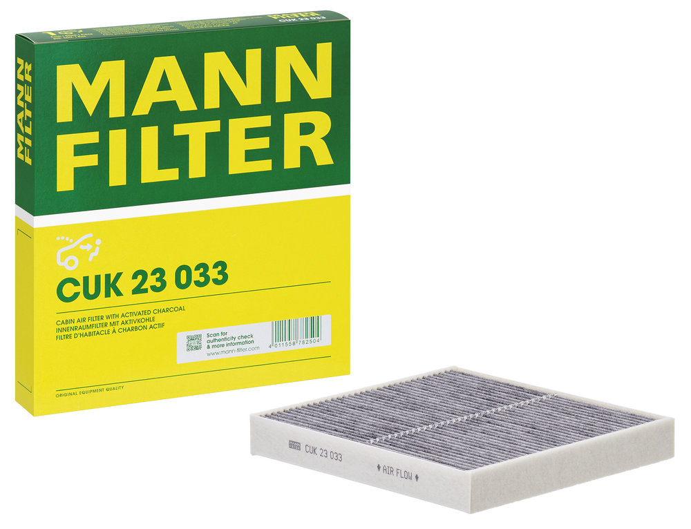 Ilustracja CUK 23 033 MANN-FILTER filtr kabinowy