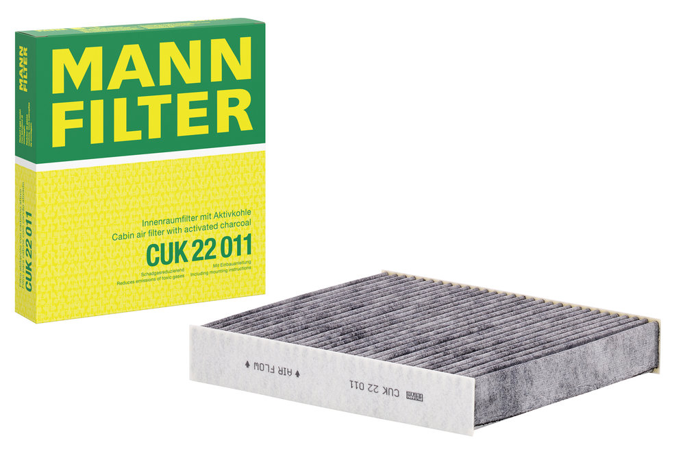 Ilustracja CUK 22 011 MANN-FILTER filtr kabinowy