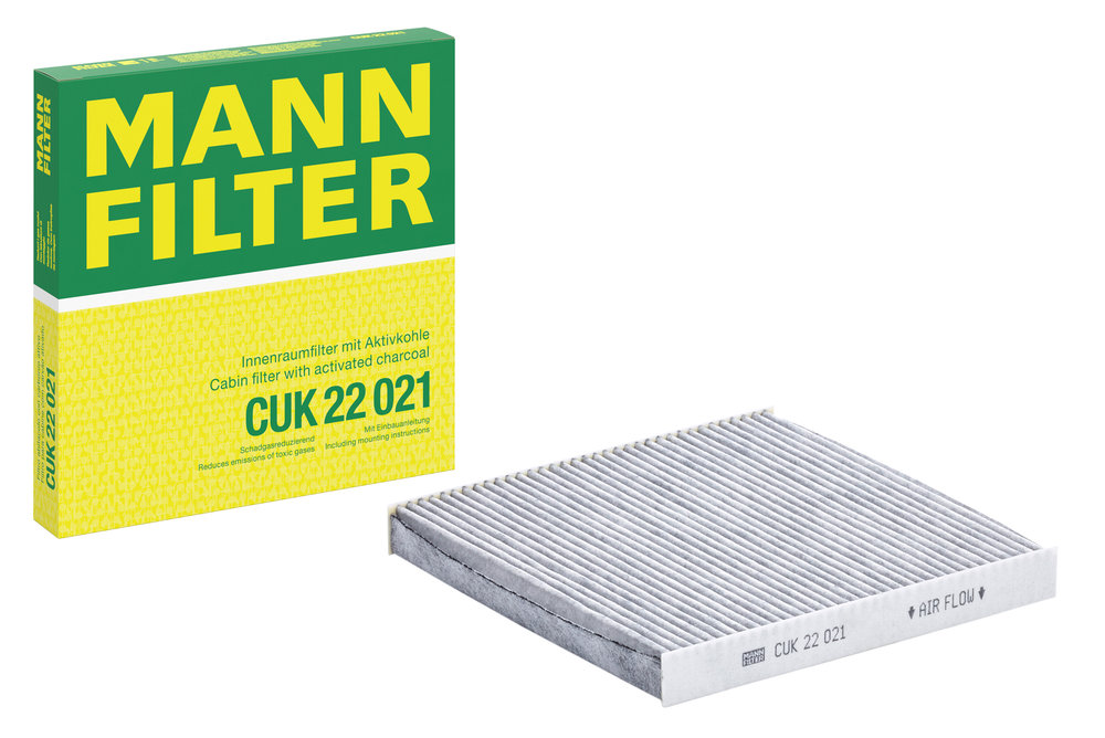 Ilustracja CUK 22 021 MANN-FILTER filtr kabinowy