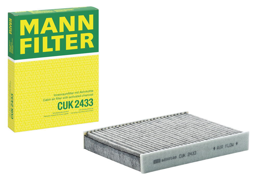 Ilustracja CUK 2433 MANN-FILTER filtr kabinowy